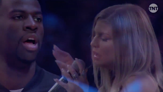 Fergie's Ex-Husband Calls Out That "Prick" Draymond Green For Laughing At Her Dreadful Rendition Of The National Anthem